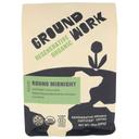 Groundwork Organic Round Midnight Whole Bean Coffee, 10 Ounce -- 6 per case