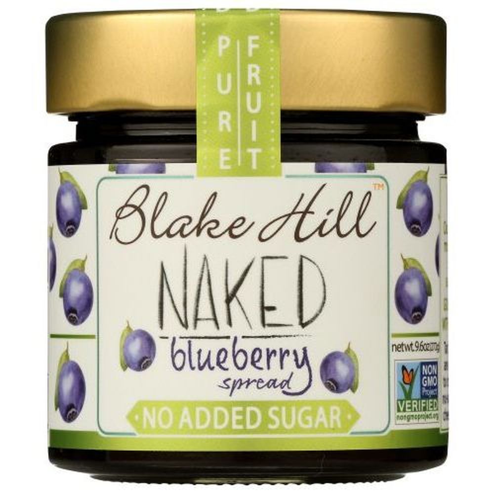 Blake Hill No Added Sugar Naked Blueberry Spread, 8.5 Ounce -- 6 Per Case