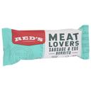 Reds All Natural Meat Lovers Egg Sausage and Bacon Breakfast Burrito, 5 Ounce -- 12 per case