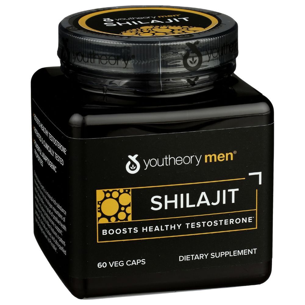 Youtheory Mens Shilajit Capsules, 60 Count