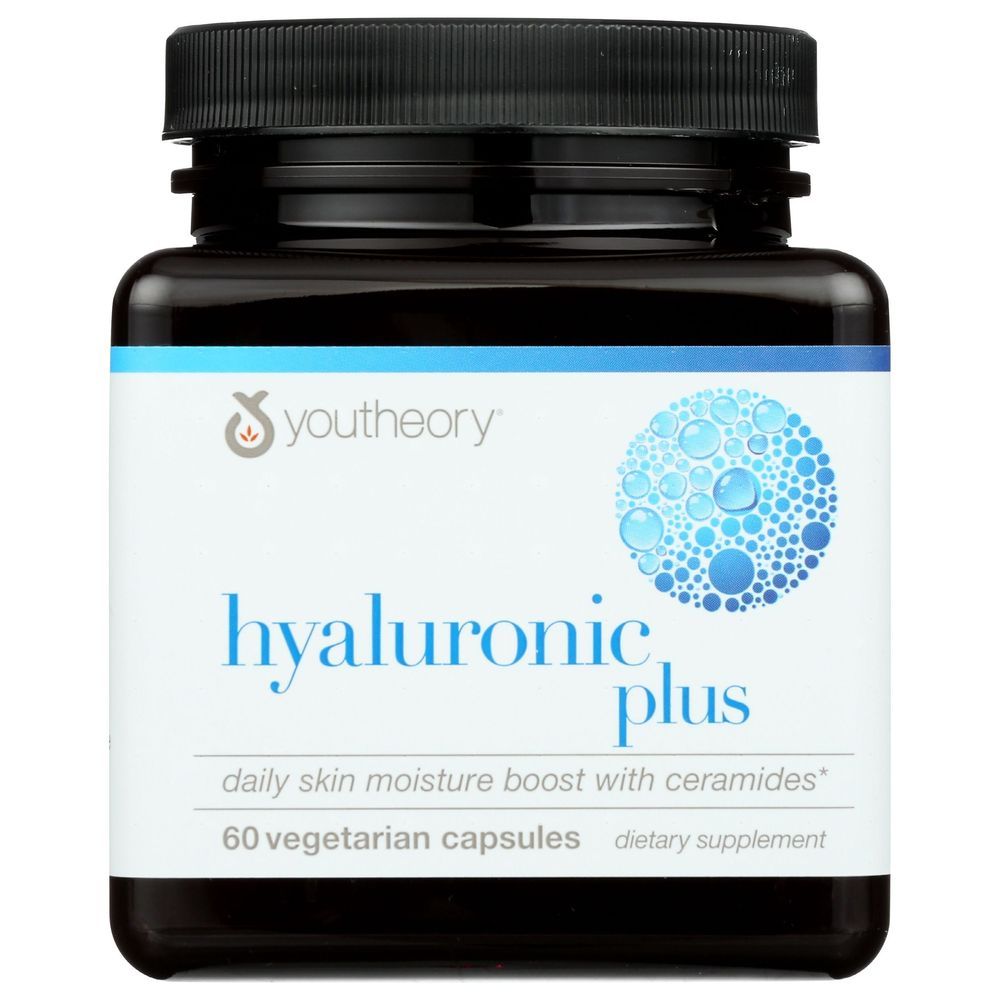 Youtheory Hyaluronic Plus Capsules, 60 Count