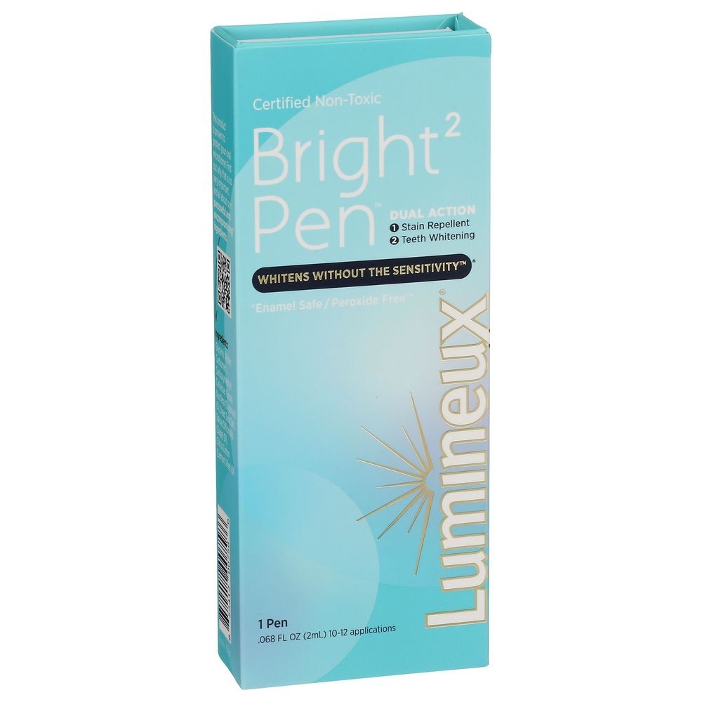 Lumineux Bright2 Dual Action Stain Repellant And Whitening Pen, 0.68 Fluid Ounce