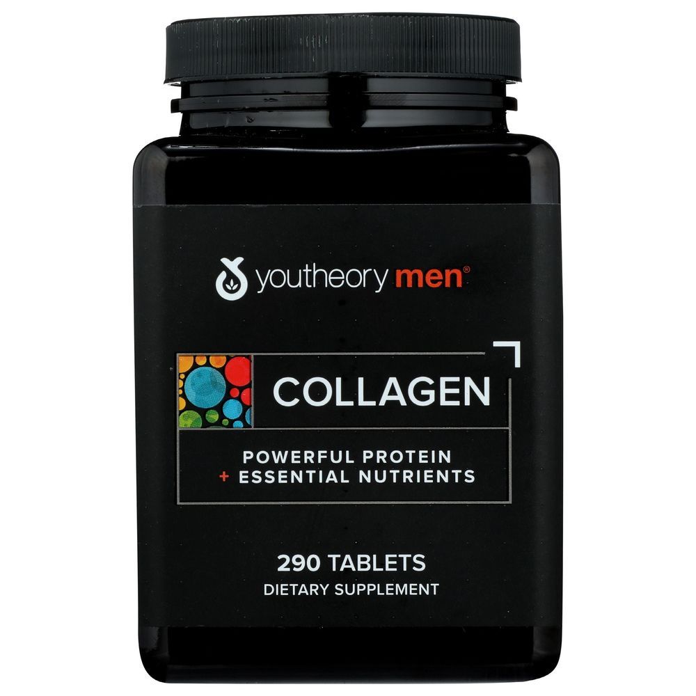 Youtheory Mens Advanced Collagen Tablets, 290 Count