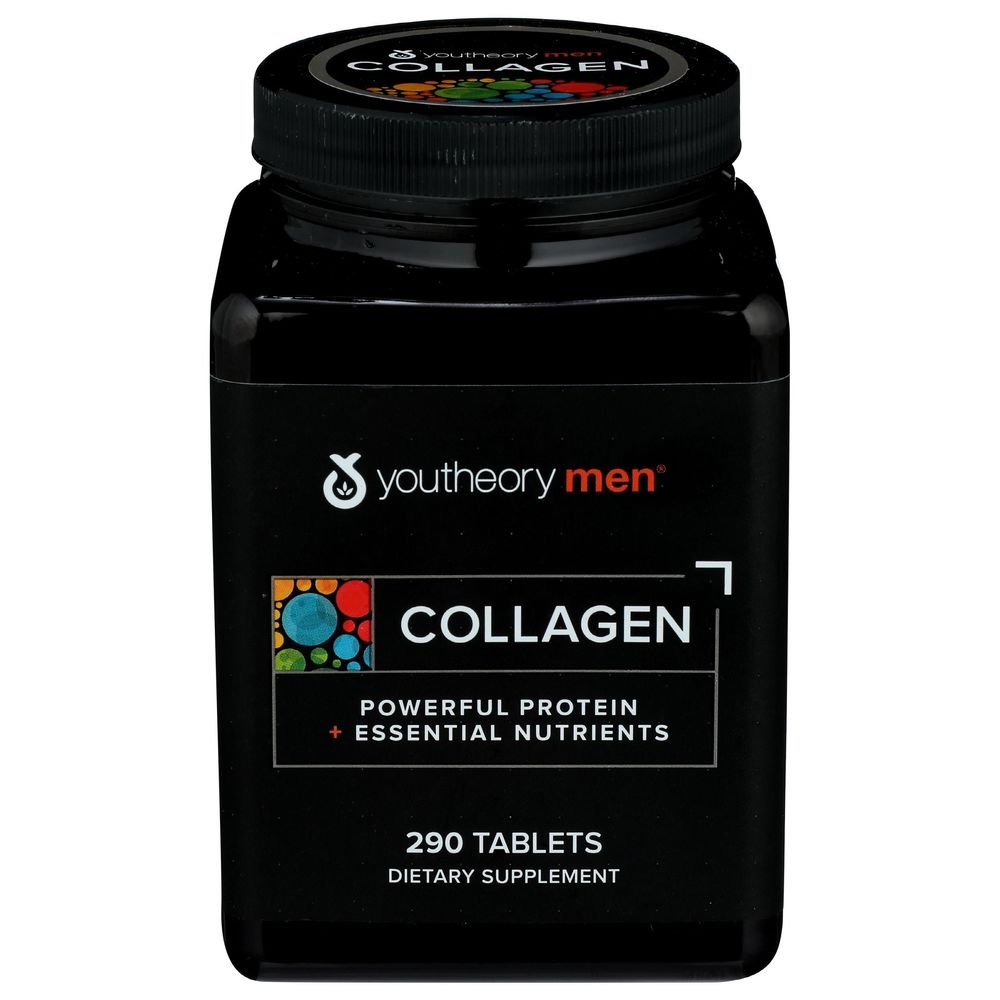Youtheory Mens Advanced Collagen Tablets, 290 count