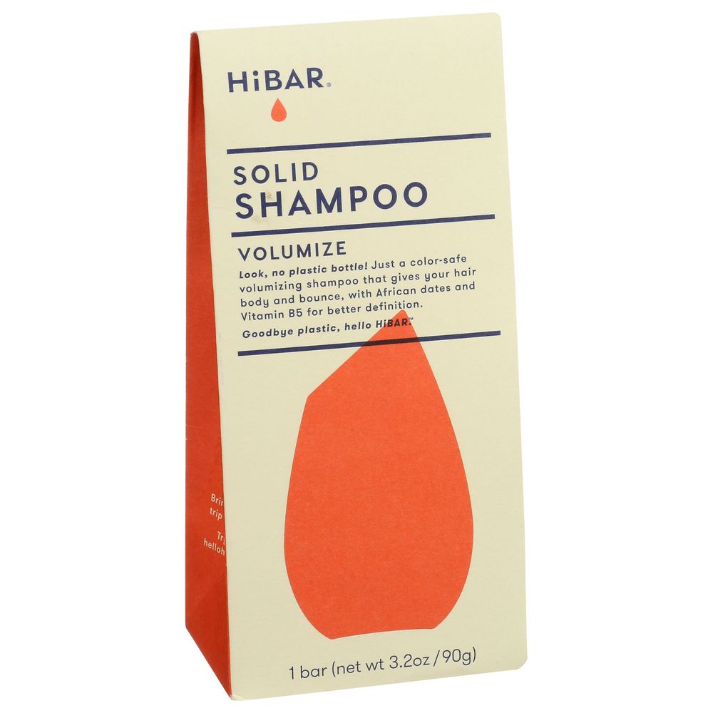 Hibar Volumize Solid Shampoo, 3.2 Ounce