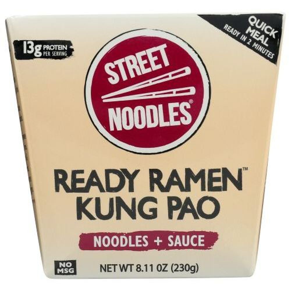 Street Noodles Ready Ramen Kung Pao Noodle Plus Sauce, 8.11 Ounce -- 6 Per Case