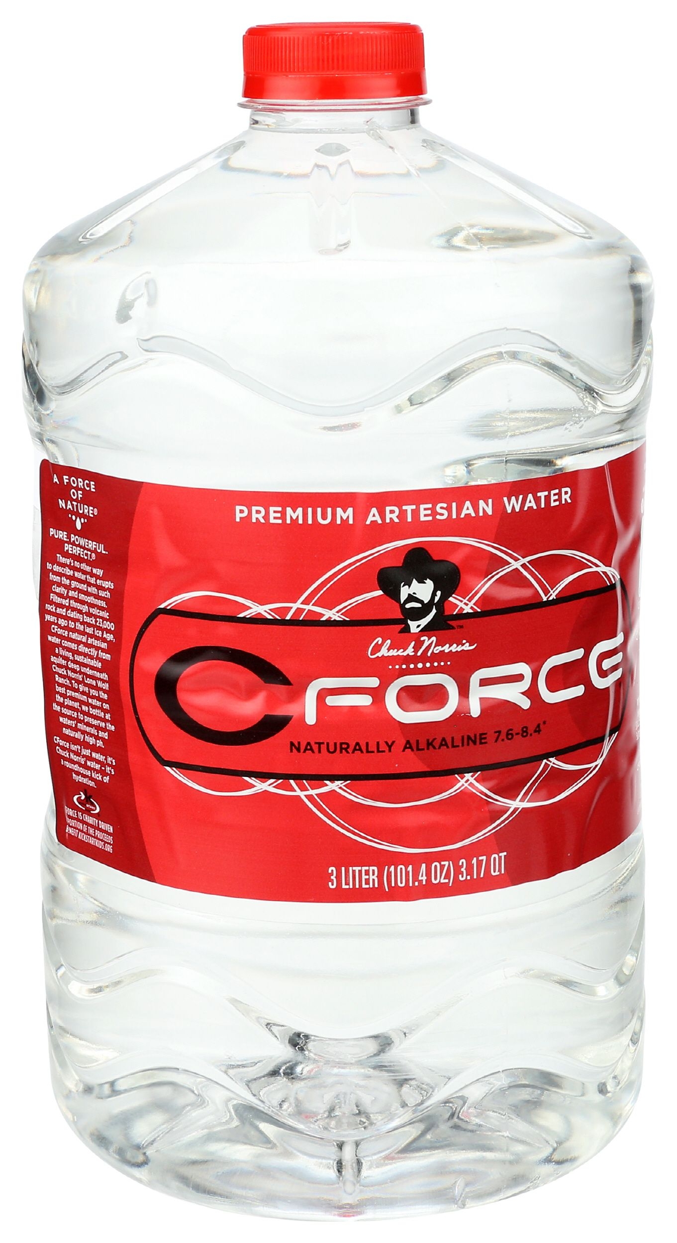 Cforce Natural Artesian Water, 101.4 Fluid Ounce -- 4 per case