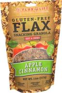 Flax 4 Life Apple Cinnamon Flax Snacking Granola, 11 Ounce -- 6 per case