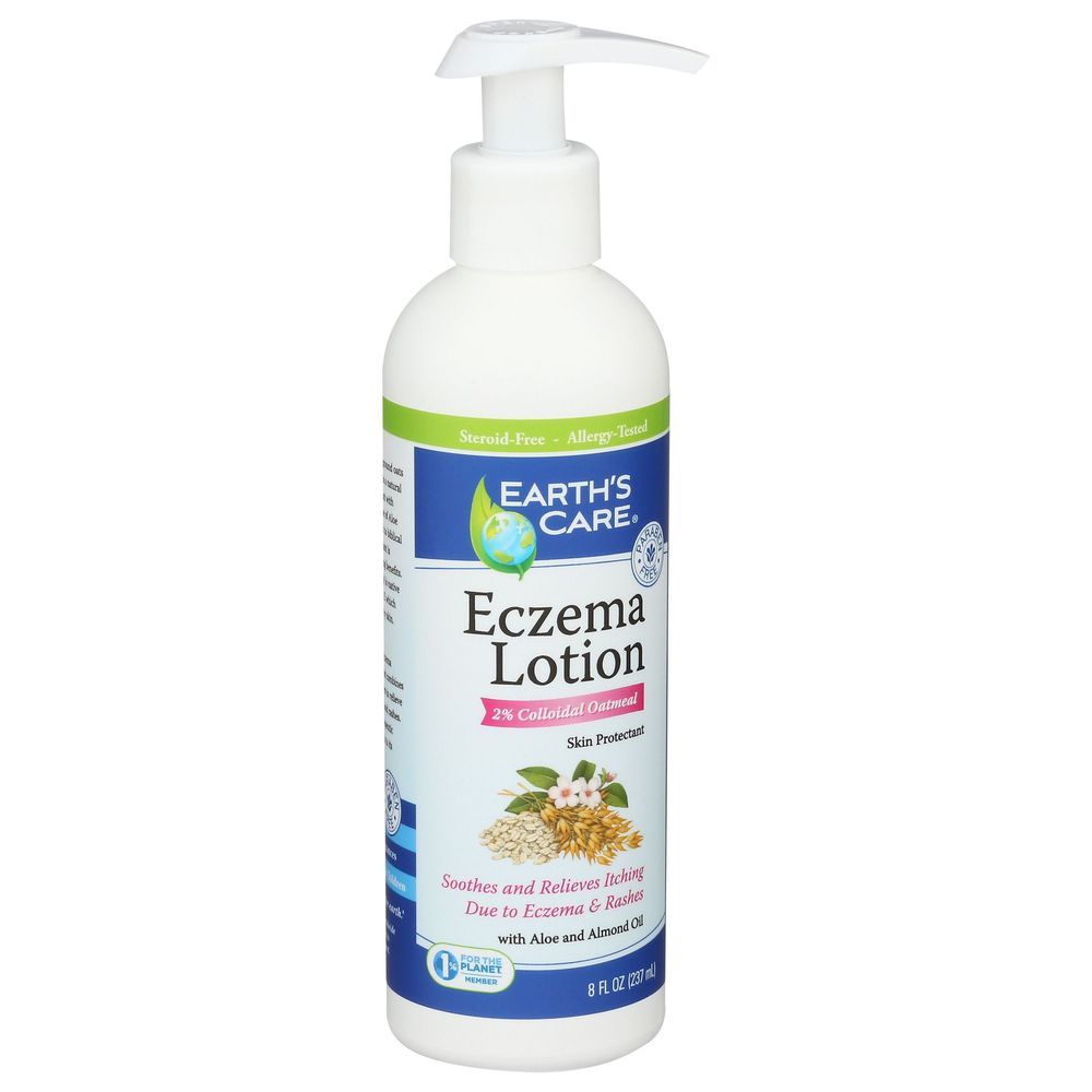 Earth's Care Eczema Lotion, 8 Fluid Ounce