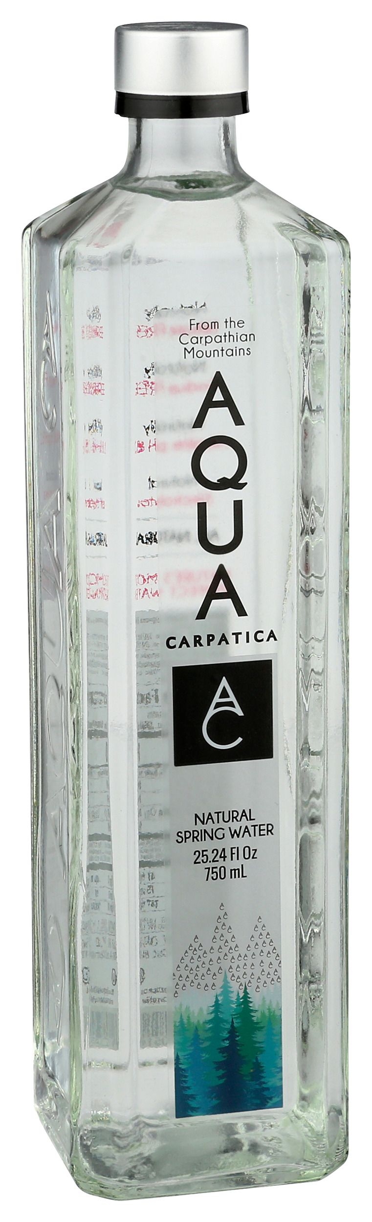 Aqua Carpatica Natural Spring Water, 25.24 Fluid Ounce -- 6 per case