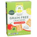 Artisan Tropic Organic Grain Free Tomato Herb Crackers, 4.25 Ounce -- 6 per case