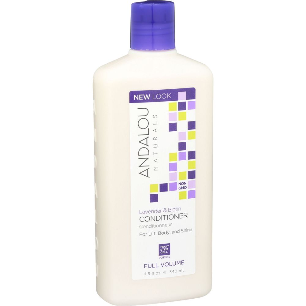 Andalou Naturals Lavender and Biotin Full Volume Conditioner, 11.5 Ounce