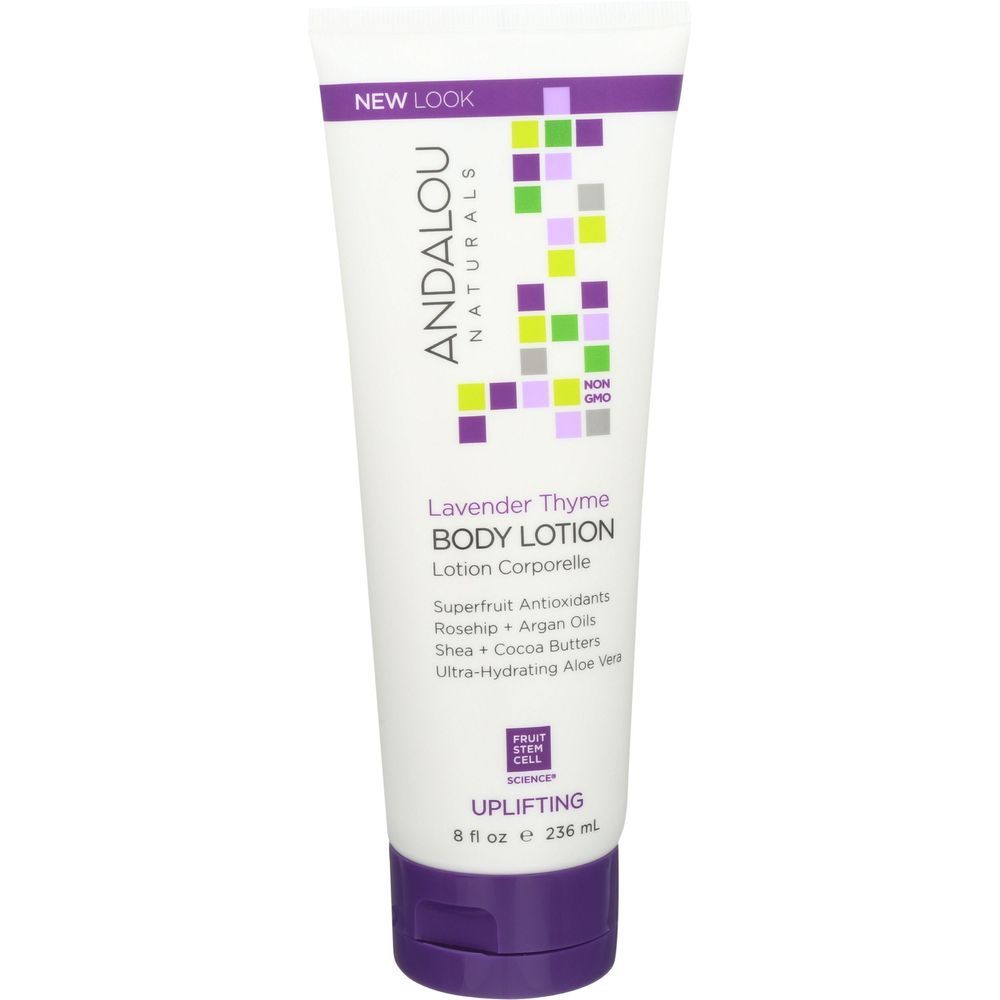 Andalou Naturals Lavender Thyme Body Lotion, 8 Ounce