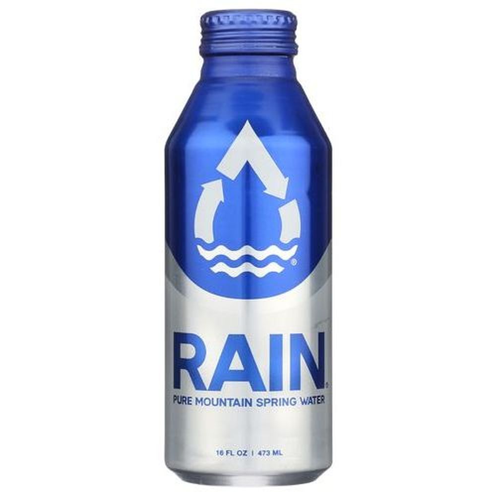 Rain Pure Mountain Spring Water, 16 Fluid Ounce -- 24 Per Case