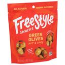 Freestyle Snacks Hot and Spicy Green Olives , 4 Ounce -- 6 per case