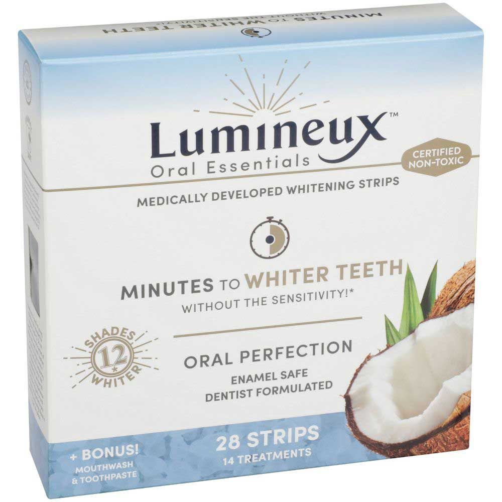 Lumineux Oral Essentials Whitening Strips, 14 Count