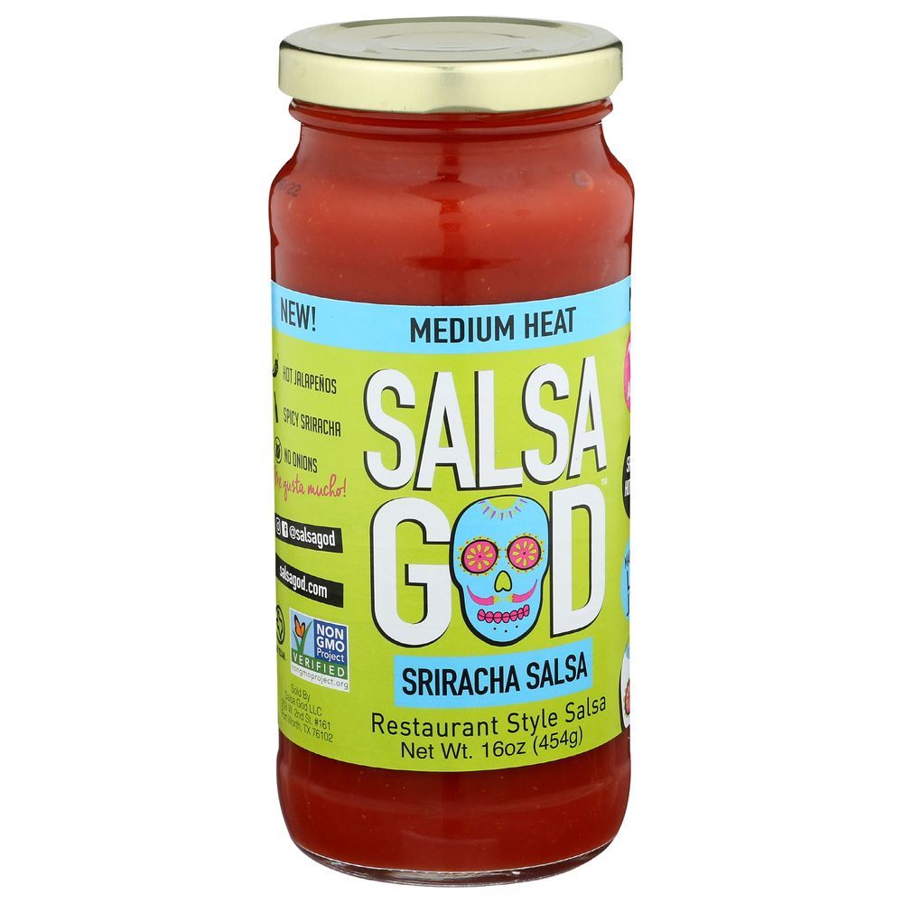 Salsa God Sriracha Salsa, 16 Ounce -- 6 Per Case