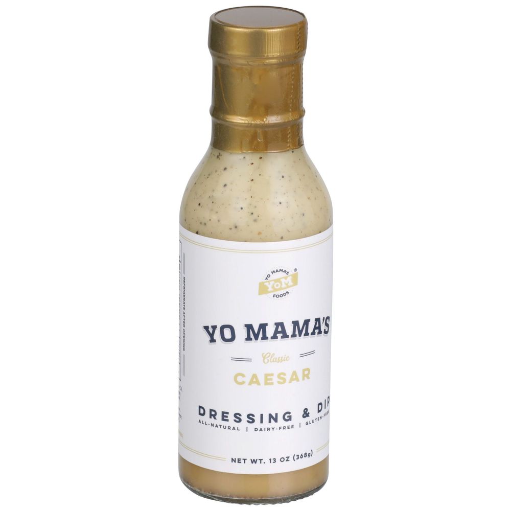 Yo Mamas Foods Classic Caesar Dressing and Marinade, 13 Ounce -- 6 per case