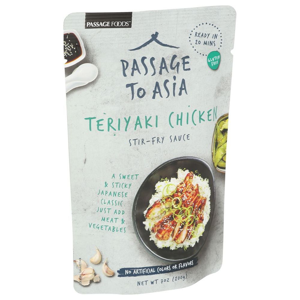 Passage Foods Teriyaki Chicken Stir Fry Sauce, 7 Ounce -- 8 per case