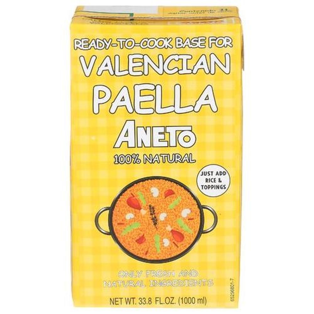 Aneto Valencian Paella Base, 1 Liter -- 6 Per Case
