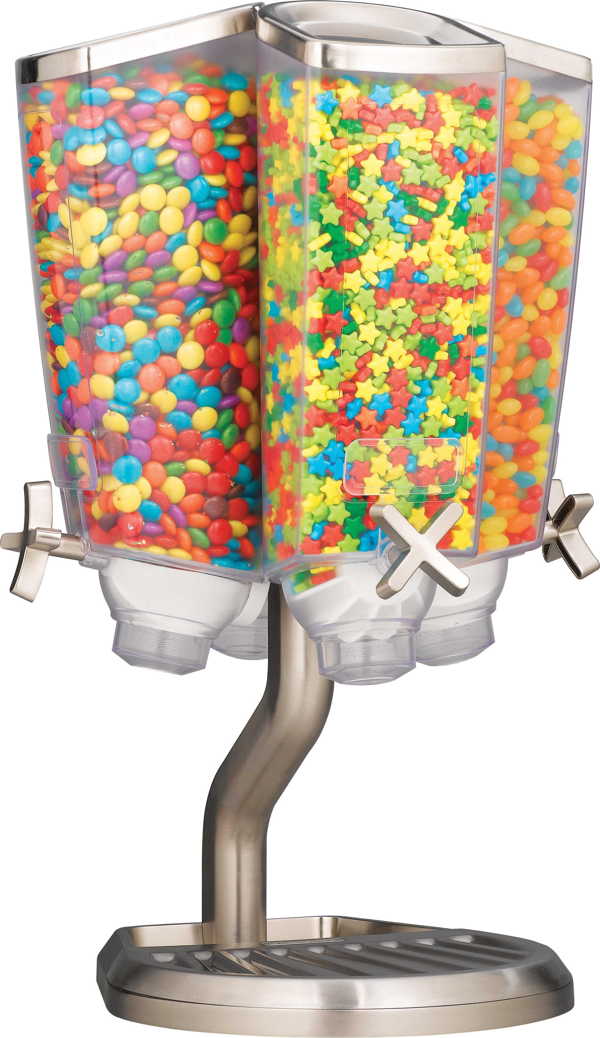 Rosseto Ez Pro C4l 4 Container Tall Carousel Tabletop Dispenser, 13 X 13 X 22.63 Inch