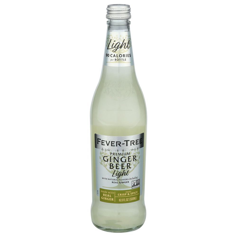 Fever Tree Naturally Light Ginger Beer Soda, 16.9 Fluid Ounce -- 8 Per Case