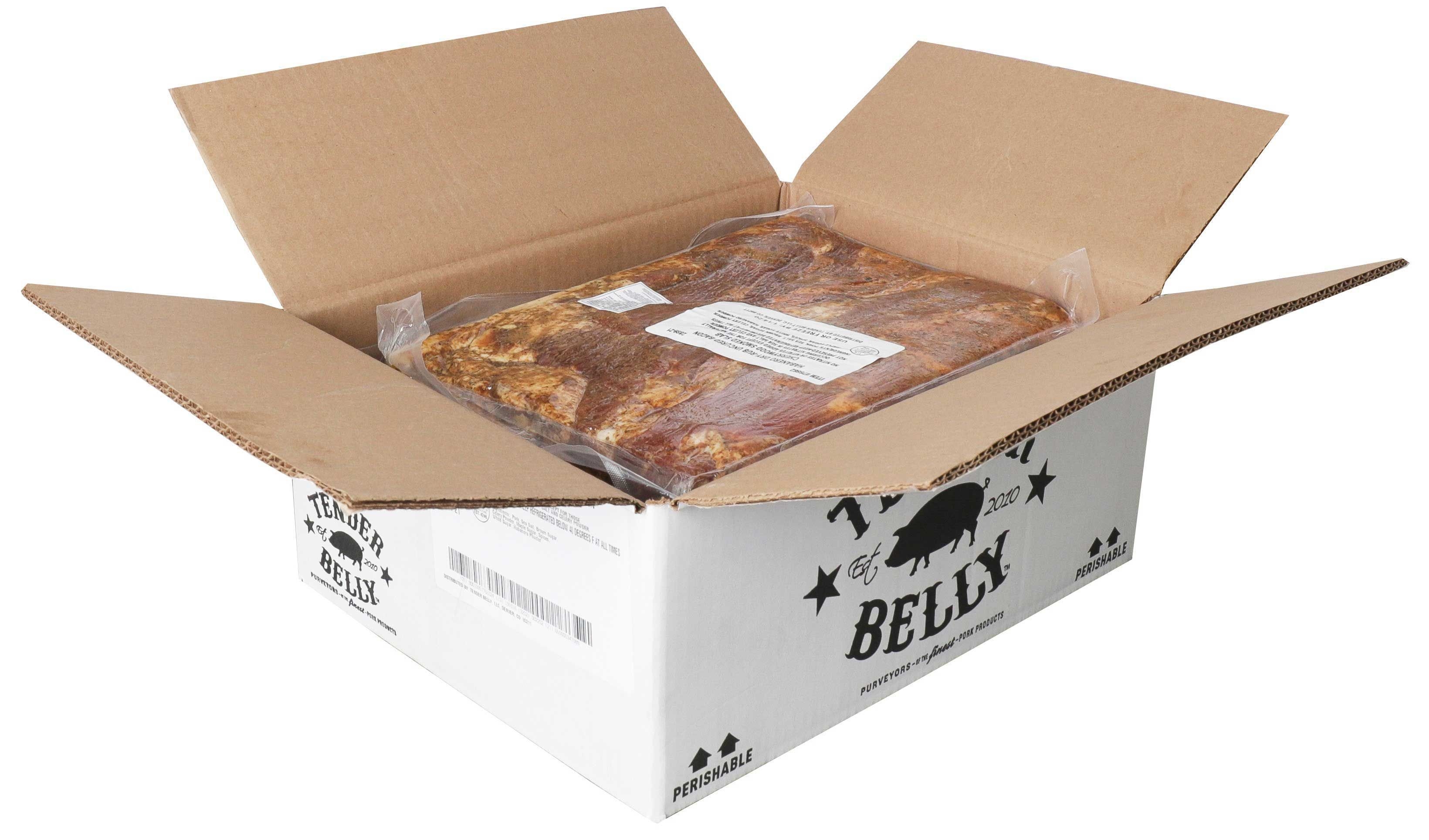 Tender Belly Signature Uncured Bacon Slab, 5 Pound -- 4 per case