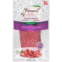 Fiorucci Pre Sliced Genoa Salami, 4 Ounce -- 18 per case.