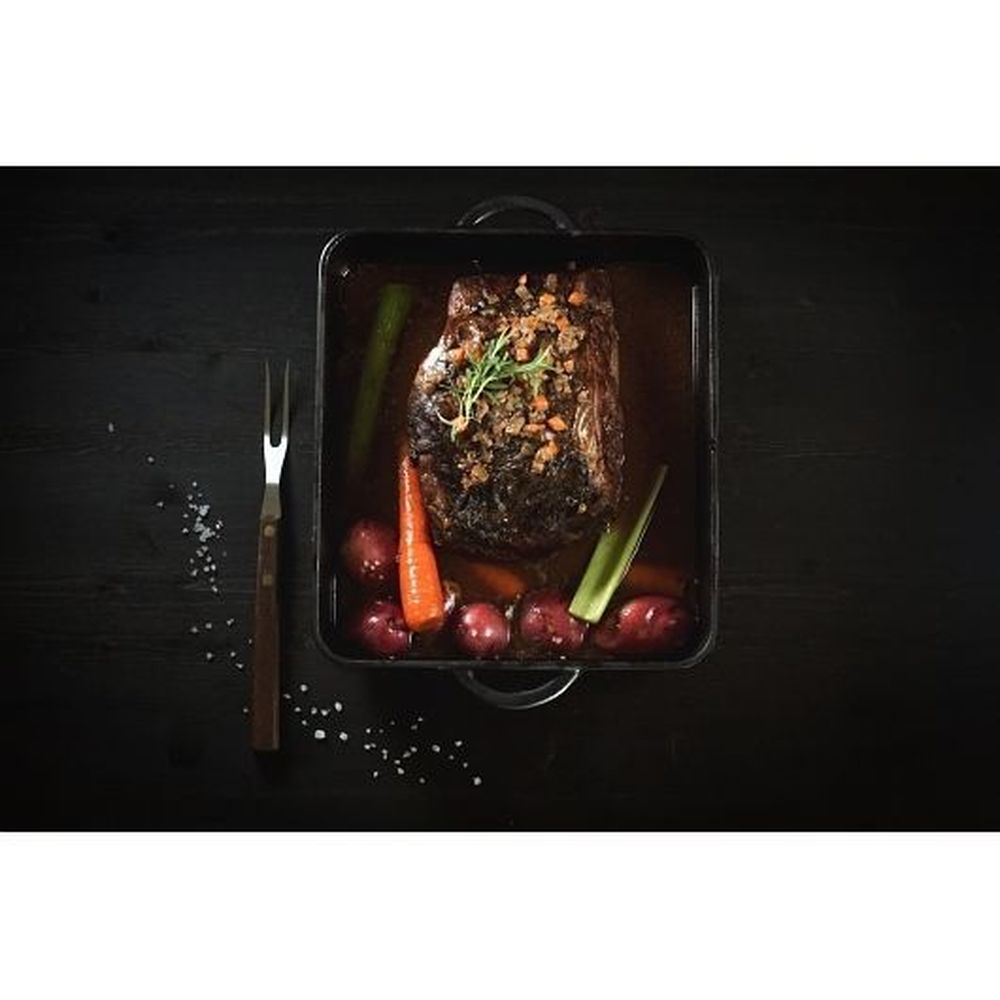 Double L Ranch Fully Cooked Oven Roasted Southwest Style Beef Pot Roast, 5 Pound -- 6 per case
