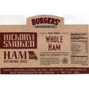Burgers Smokehouse Whole Bone In City Ham, 17 Pound -- 2 per case