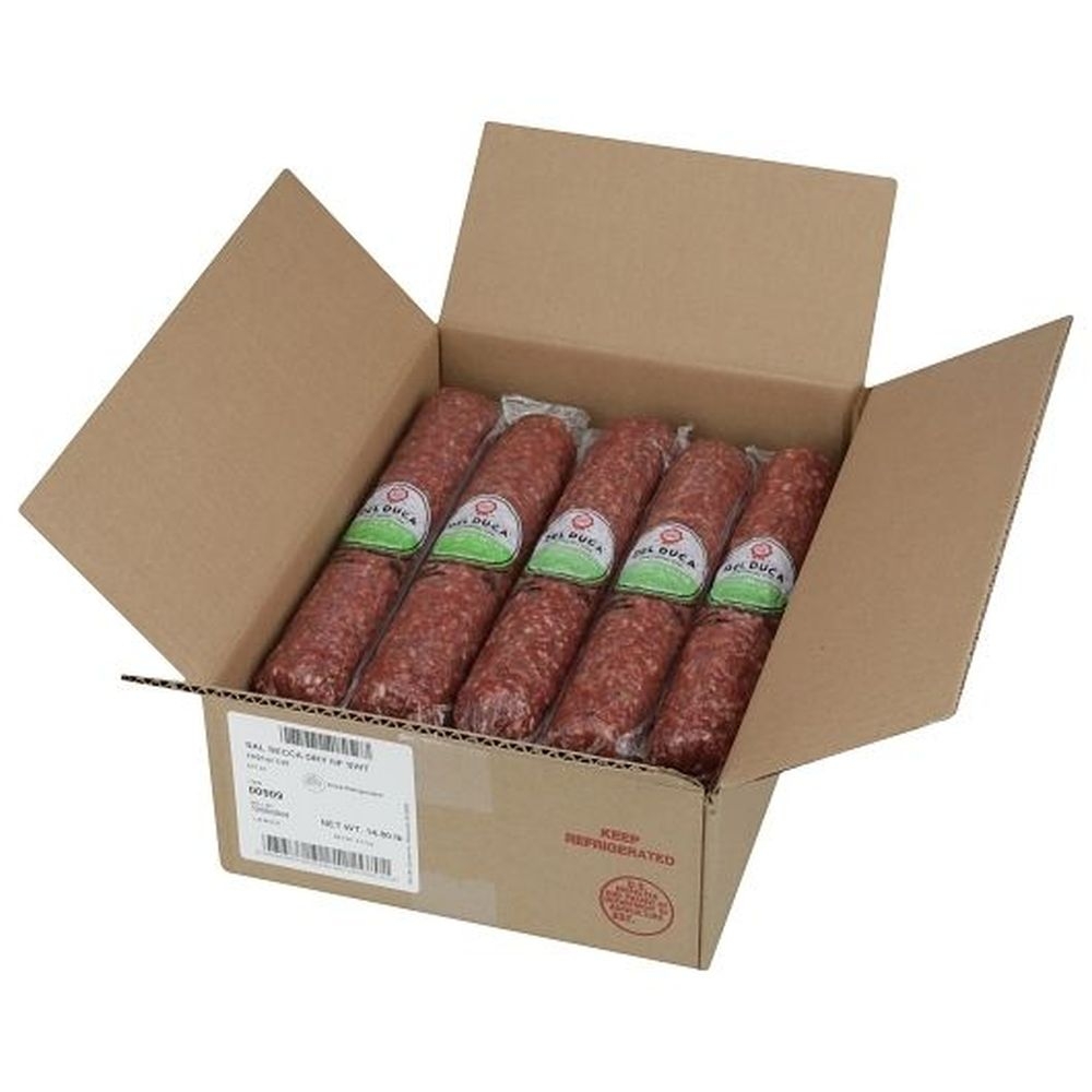 Del Duca Salciccia Secca Salami , 13.13 Pound