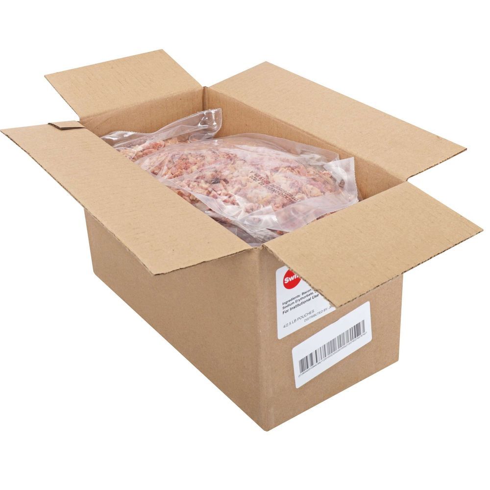 Swift Bacon Bits, 1/2 Inch -- 4 Per Case