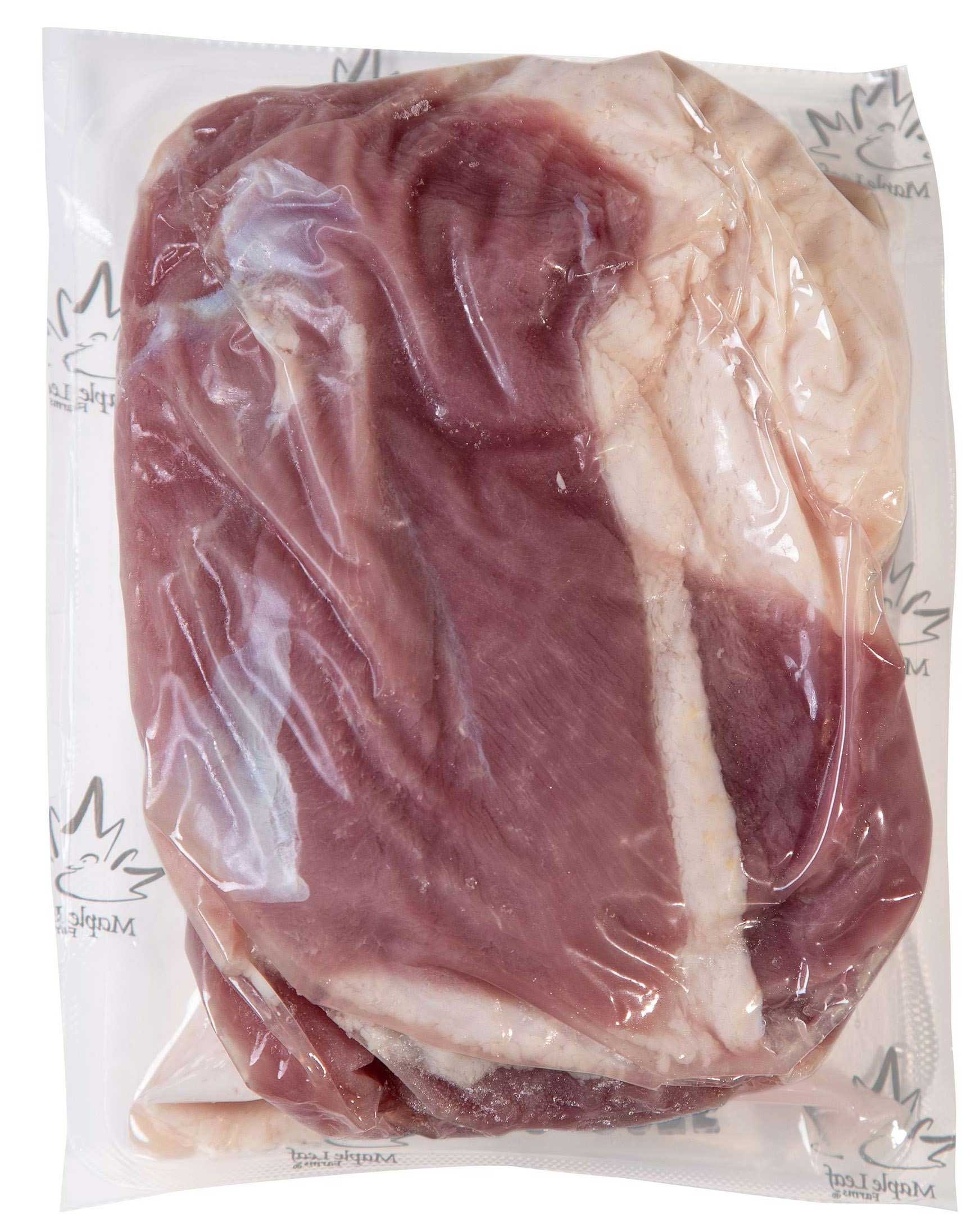 Maple Leaf All Natural Small Boneless Duck Breast, 4.5 to 6.5 Ounce -- 32 per case