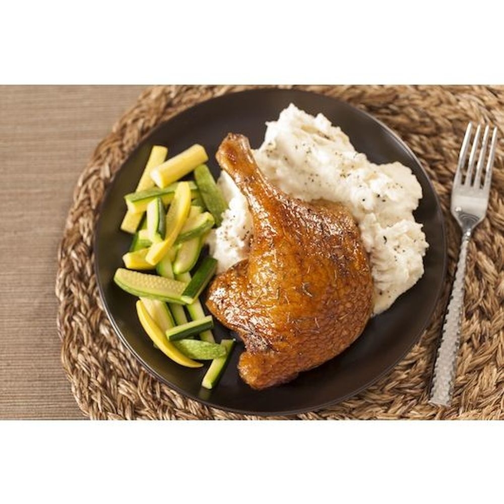 Maple Leaf Farms All Natural Fully Cooked Bone In Duck Leg Confit, 10 Ounce -- 24 per case