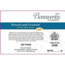 Bonewerks Culinarte Fully Cooked Lamb Foreshank, 1.063 Pound -- 16 per case