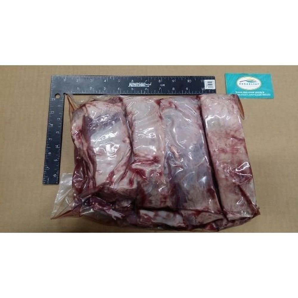 Frontiere Natural Meats Bone in Buffalo Short Ribs, 15 Ounce -- 32 per case