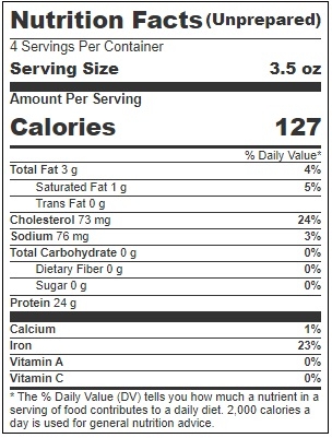 O.K. Corral Ostrich Inside Strip, 1.8 Pound -- 10 per case