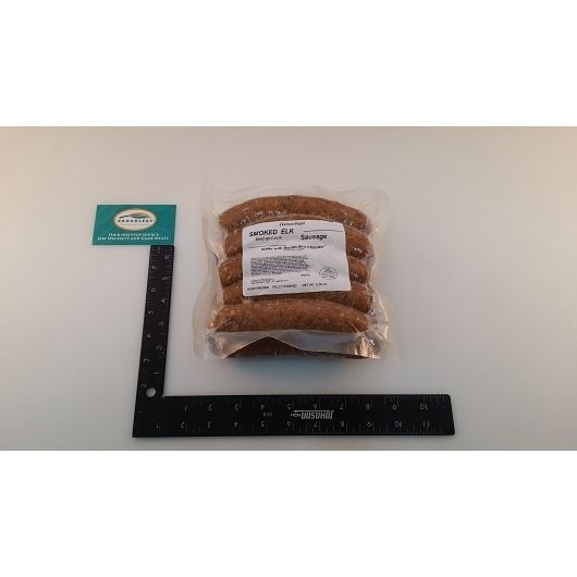 Chateau Royal Smoked Elk Sausage, 3.6 Ounce -- 40 Per Case