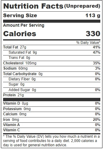 California Squab Whole Squab, 15-17 Ounce -- 12 per case