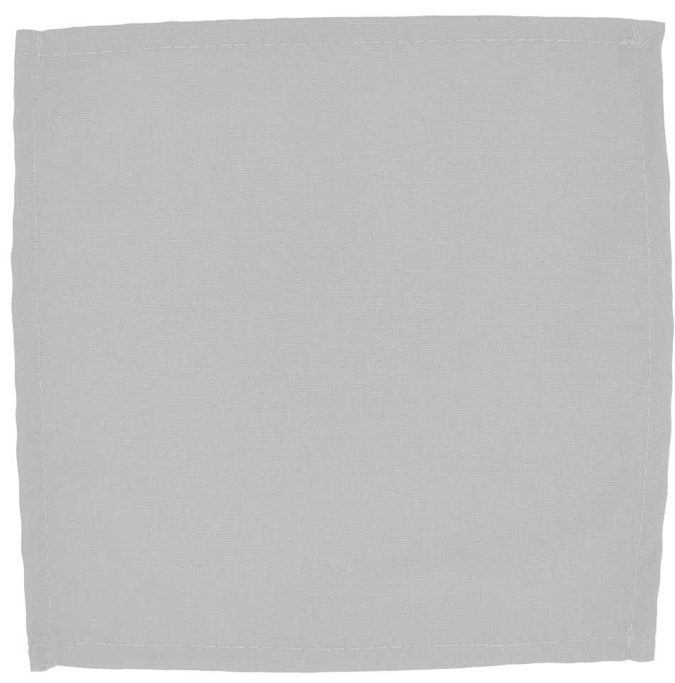Intedge White Poly/cotton Dinner Napkin, 20 X 20 Inch -- 12 Per Case