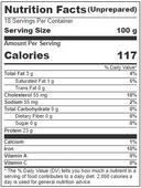 Angus Pure Angus Eye Round -- 8 per case