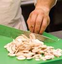 Green Alegacy Polyethylene Color Coded Cutting Board, 12 x 18 x 1 inch.