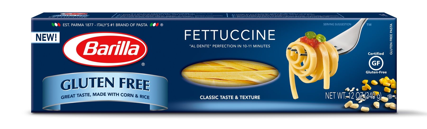 Barilla Gluten Free Fettuccine, 12 Ounce -- 12 Per Case