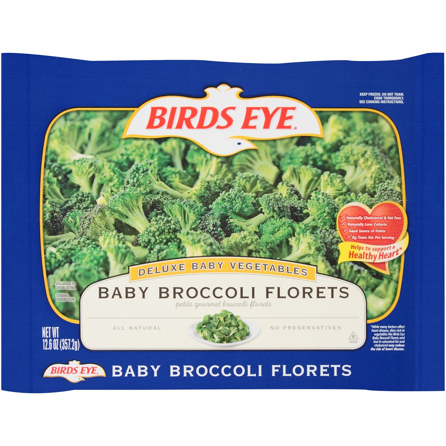 Birds Eye Baby Broccoli Floret, 12.6 Ounce -- 12 Per Case