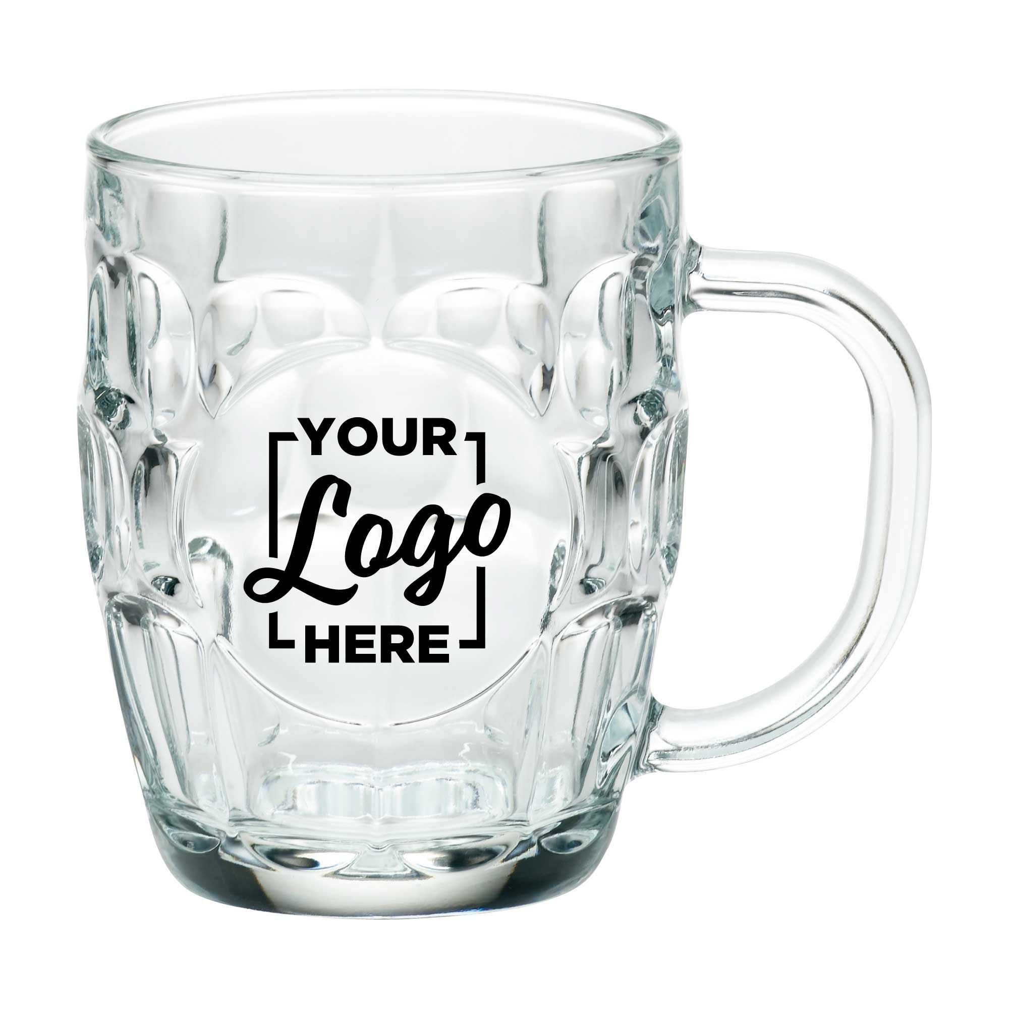 Arcoroc Brittania Mug With 2 Color Custom Logo, 20 Ounce Capacity -- 144 Per Case