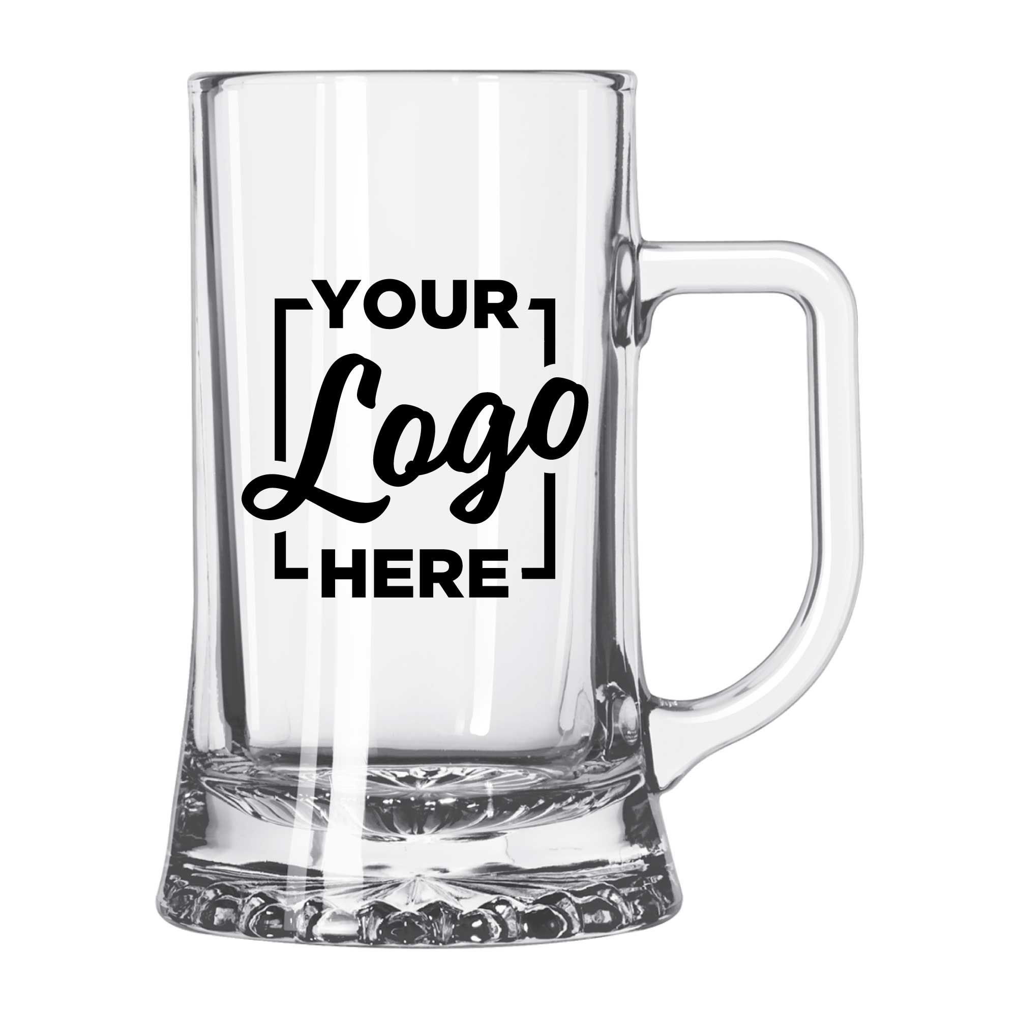 Libbey L2329sa450 Maxim Beer Mug With 2 Color Custom Logo, 17.5 Ounce Capacity -- 144 Per Case