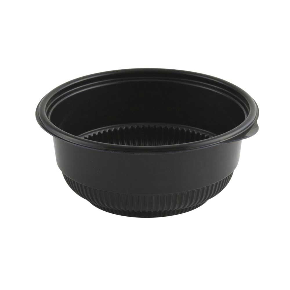 Anchor Packaging Incredi-bowl Black Round Polypropylene Bowl, 16 Ounce Capacity -- 500 Per Case