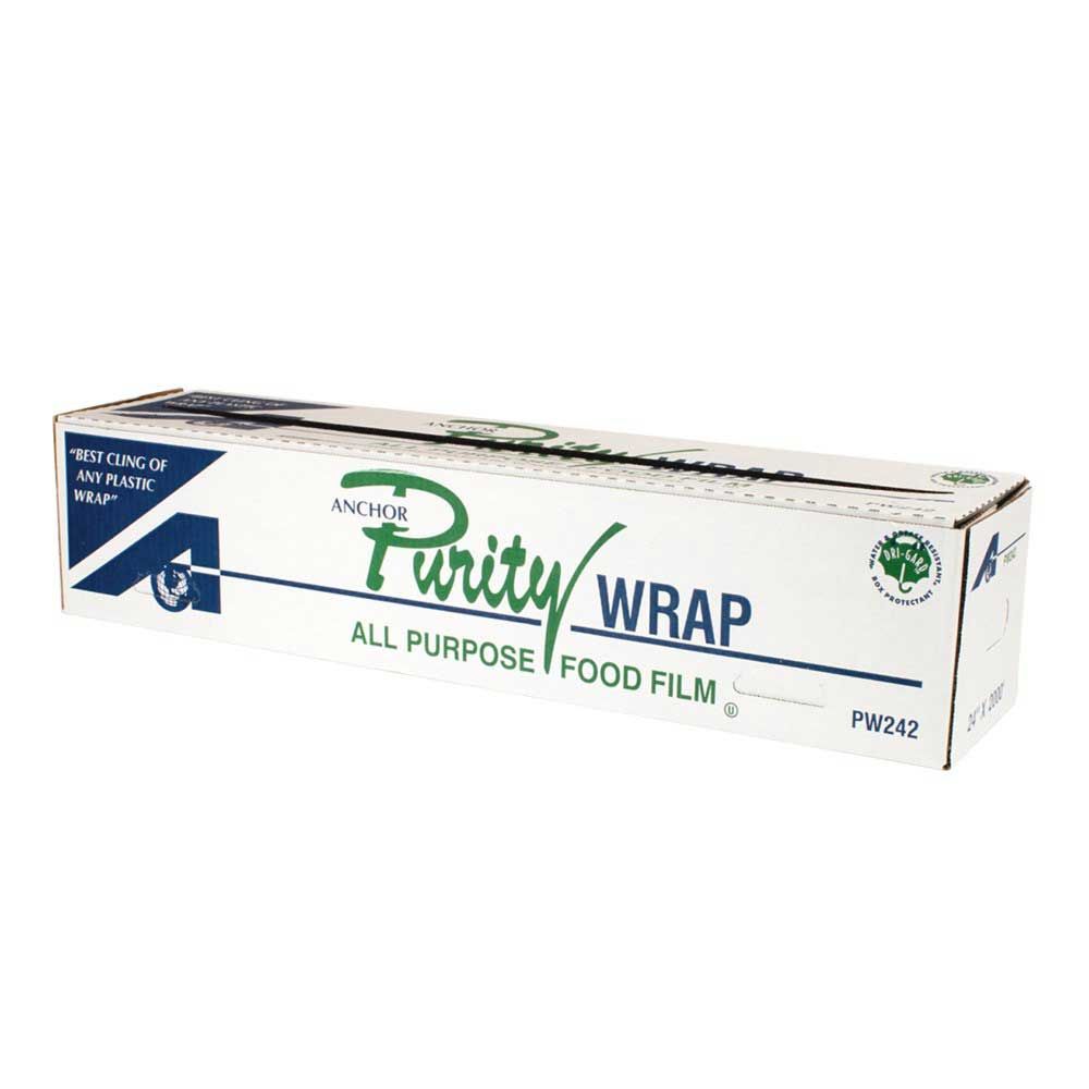 Anchor Packaging Purity Wrap Polyvinyl Chloride All Purpose Food Film, 24 Inch X 2000 Feet