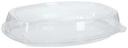 WNA CaterLine Convertibowl PET Clear Contours Bowl Platter Set, 16 x 12 inch -- 25 sets per case