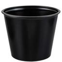 Dart Polystyrene Black Souffle Cup, 5.5 Ounce Capacity -- 2500 per case